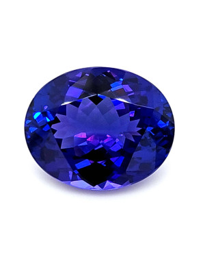 19.8X16.1MM OVAL  TANZANIA TANZANITE 22.24CT