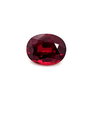11.24X8.82MM OVAL  MOZAMBIQUE RUBY 5.18CT