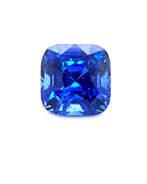 14.88X14.72MM ANTIQUE CUSHION  SRI LANKA SAPPHIRE 21.79CT