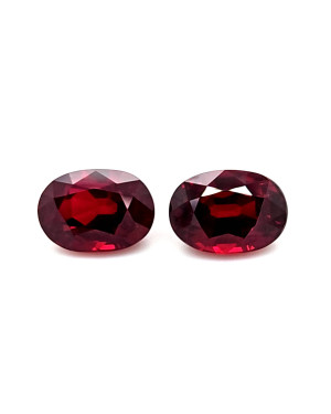 10.11X7.18MM OVAL  MOZAMBIQUE RUBY 8.06CT