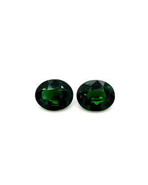 9.1X7.5MM OVAL  AFRICA TSAVORITE 4.62CT