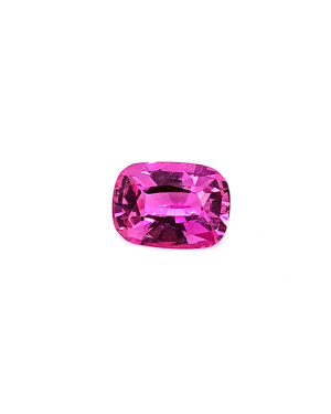 10.58X7.73MM ANTIQUE CUSHION PINK MADAGASCAR SAPPHIRE 3.28CT