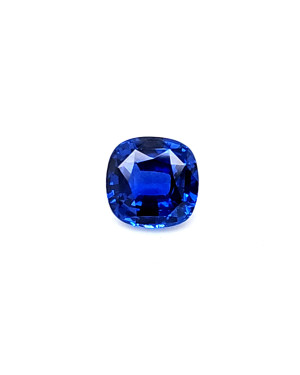 9.19X8.92MM ANTIQUE CUSHION  SRI LANKA SAPPHIRE 3.95CT