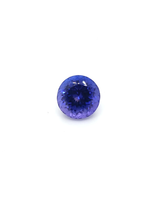 10.6X10.6MM ROUND  TANZANIA TANZANITE 6.22CT