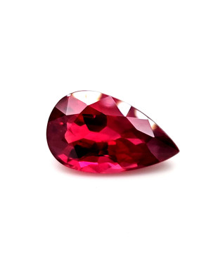 16.29X9.73MM PEAR  MOZAMBIQUE RUBY 8.10CT