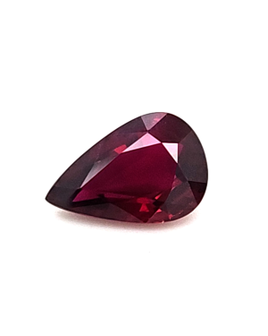 12.79X8.47MM PEAR  MOZAMBIQUE RUBY 4.03CT