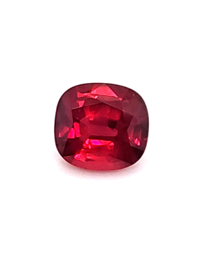 7.75X7.16MM ANTIQUE CUSHION  MOZAMBIQUE RUBY 2.28CT