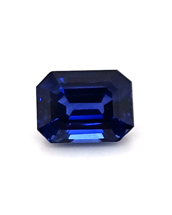 10.72X8MM EMERALD CUT  SRI LANKA SAPPHIRE 5.85CT