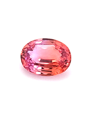 9.31X7.03MM OVAL PADPARADSHCA MOZAMBIQUE SAPPHIRE 2.32CT