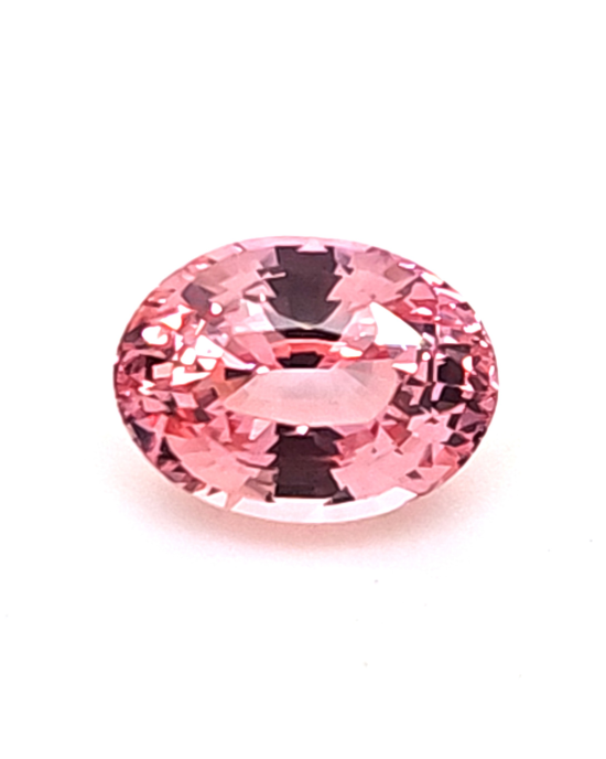 10.87X8.16MM OVAL PADPARADSHCA SRI LANKA SAPPHIRE 5.13CT