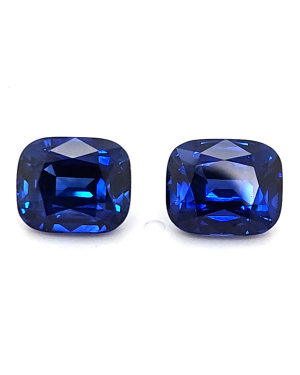 10.48X8.79MM ANTIQUE CUSHION  SRI LANKA SAPPHIRE 11.72CT