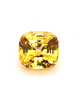 9.1X8.6MM ANTIQUE CUSHION YELLOW SRI LANKA SAPPHIRE 4.53CT