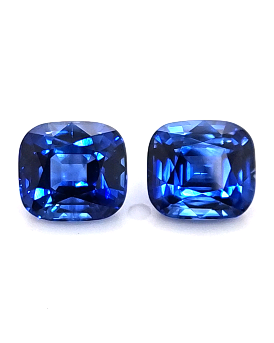 9.2X8.53MM ANTIQUE CUSHION  SRI LANKA SAPPHIRE 8.83CT