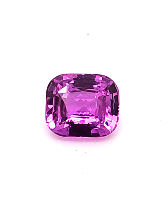 8.3X7.2MM ANTIQUE CUSHION PINK MADAGASCAR SAPPHIRE 2.50CT