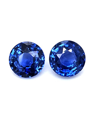 9.67X9.73MM ROUND  SRI LANKA SAPPHIRE 8.62CT