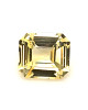 10X9MM EMERALD CUT YELLOW SRI LANKA SAPPHIRE 4.50CT