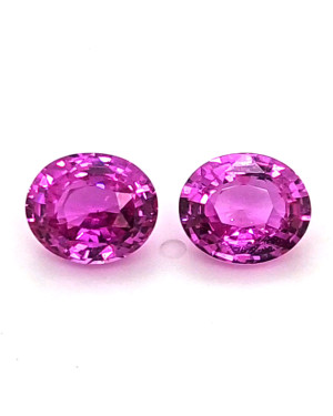 9.61X8.15MM OVAL PINK MADAGASCAR SAPPHIRE 8.25CT