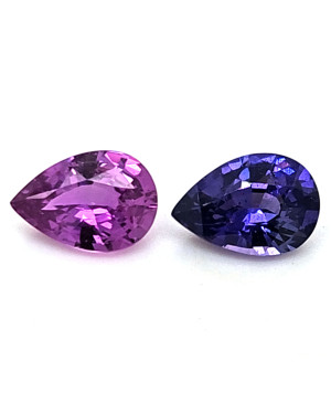 9.8X6.8MM PEAR PURPLE MADAGASCAR OTHER 4.30CT