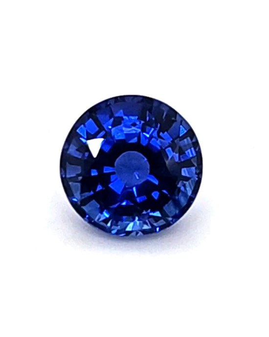 8.78X8.84MM ROUND  SRI LANKA SAPPHIRE 3.49CT