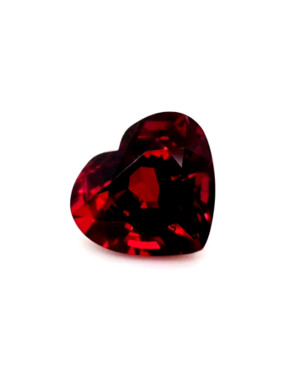 8.21X9.2MM HEART  MOZAMBIQUE RUBY 3.47CT