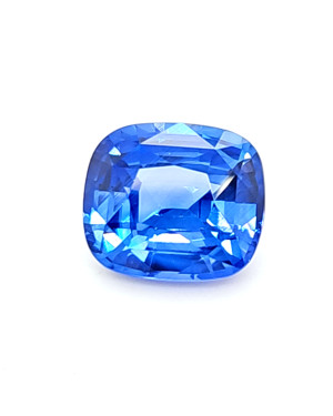 11.38X9.95MM ANTIQUE CUSHION  SRI LANKA SAPPHIRE 6.98CT
