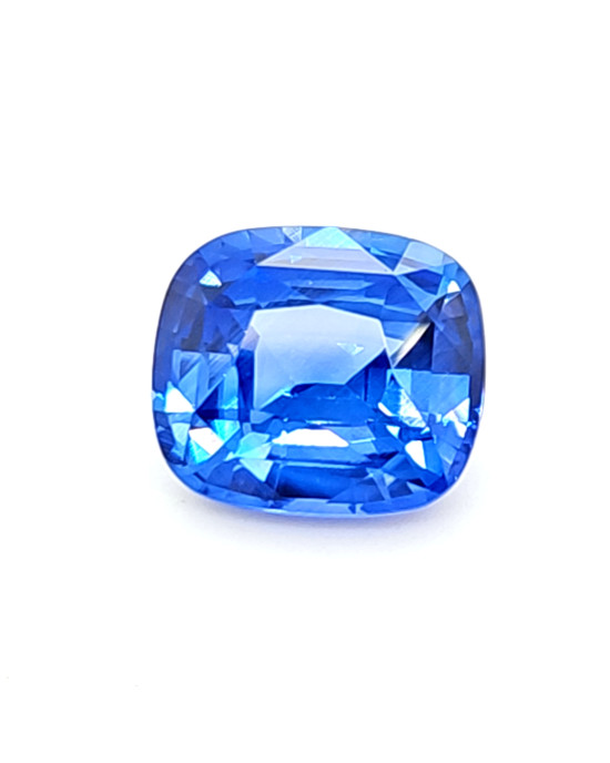 11.38X9.95MM ANTIQUE CUSHION  SRI LANKA SAPPHIRE 6.98CT