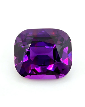 12.27X10.7MM ANTIQUE CUSHION PURPLE SRI LANKA SAPPHIRE 8.09CT