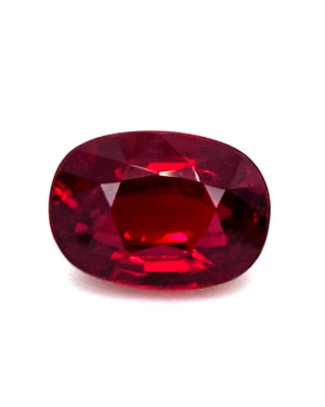 10.18X7.31MM OVAL  MOZAMBIQUE RUBY 3.43CT