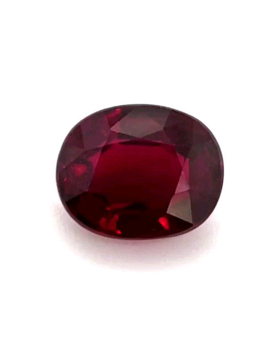 10.23X8.36MM OVAL  MOZAMBIQUE RUBY 4.01CT