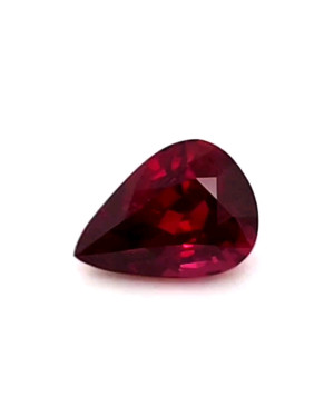 8.8X6.4MM PEAR  MOZAMBIQUE RUBY 2.03CT