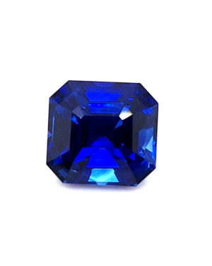 9.28X8.7MM EMERALD CUT  MADAGASCAR SAPPHIRE 5.04CT