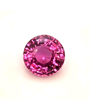 7.31X7.34MM ROUND PADPARADSHCA MADAGASCAR SAPPHIRE 2.06CT