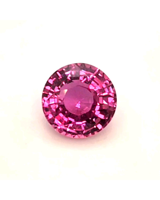 7.31X7.34MM ROUND PADPARADSHCA MADAGASCAR SAPPHIRE 2.06CT