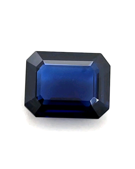 10.5X8.3MM EMERALD CUT  N/A SAPPHIRE 4.05CT