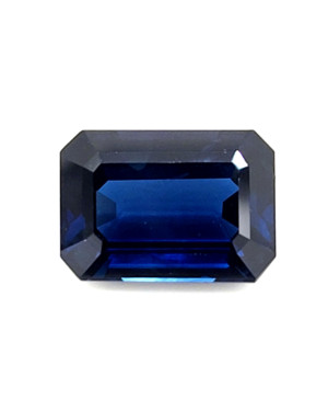 12.2X8.6MM EMERALD CUT  N/A SAPPHIRE 6.19CT