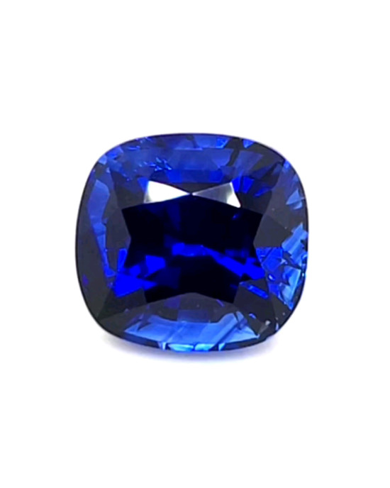 9.78X9.15MM ANTIQUE CUSHION  SRI LANKA SAPPHIRE 5.81CT