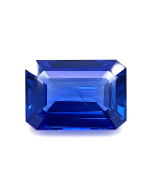 11.36X7.91MM EMERALD CUT  SRI LANKA SAPPHIRE 5.03CT