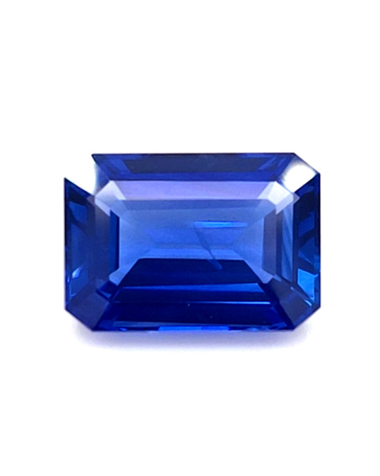 11.36X7.91MM EMERALD CUT  SRI LANKA SAPPHIRE 5.03CT