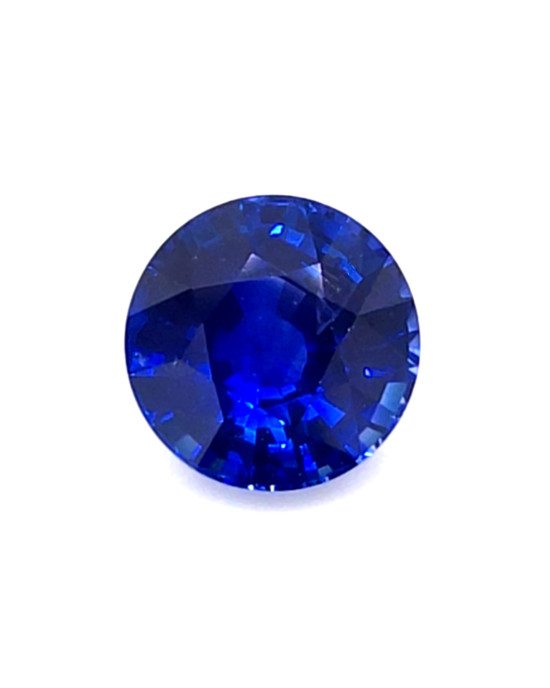 8.5X8.5MM ROUND  SRI LANKA SAPPHIRE 2.98CT