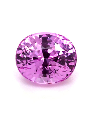 8.77X7.44MM OVAL PINK MADAGASCAR SAPPHIRE 3.14CT