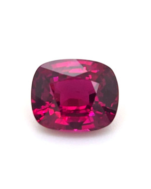 9.7X8.1MM ANTIQUE CUSHION  MADAGASCAR RUBY 4.28CT