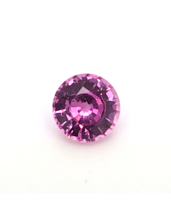6.26X6.3MM ROUND PADPARADSHCA MADAGASCAR SAPPHIRE 1.20CT
