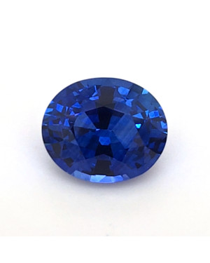 10.6X8.8MM OVAL  SRI LANKA SAPPHIRE 4.38CT