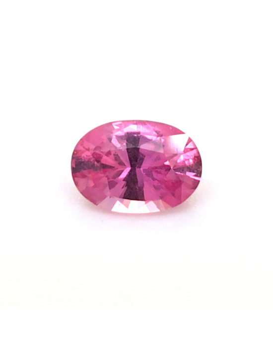 7.6X5.4MM OVAL PADPARADSHCA MADAGASCAR SAPPHIRE 1.11CT