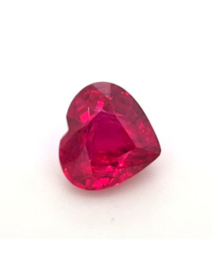 7.17X7.77MM HEART  THAILAND RUBY 2.09CT