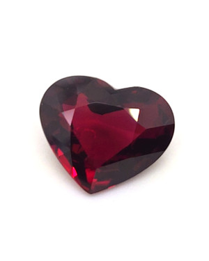 12.74X15.19MM HEART  MOZAMBIQUE RUBY 10.01CT
