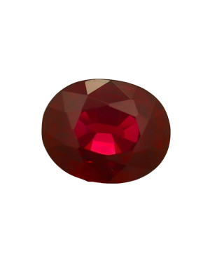 8.26X6.66MM OVAL  MOZAMBIQUE RUBY 2.28CT