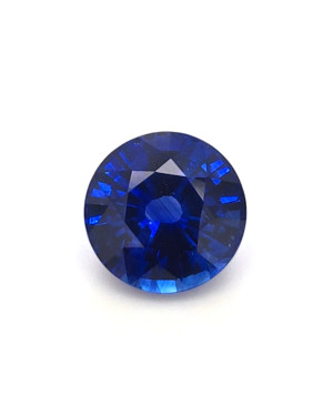 9.02X9.08MM ROUND  SRI LANKA SAPPHIRE 4.10CT