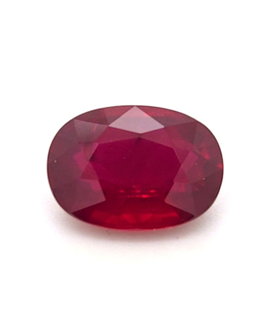 10.1X7.37MM OVAL  MOZAMBIQUE RUBY 3.10CT