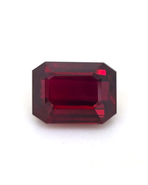 11.35X8.33MM EMERALD CUT  MOZAMBIQUE RUBY 6.00CT